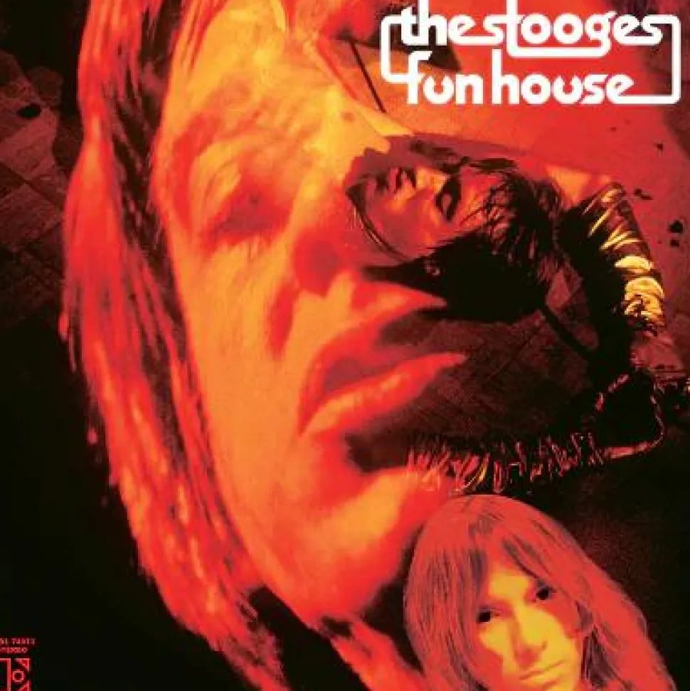 The Stooges - Fun House LP Vinyl Record (Half-Red / Half-Black Coloured Vinyl)