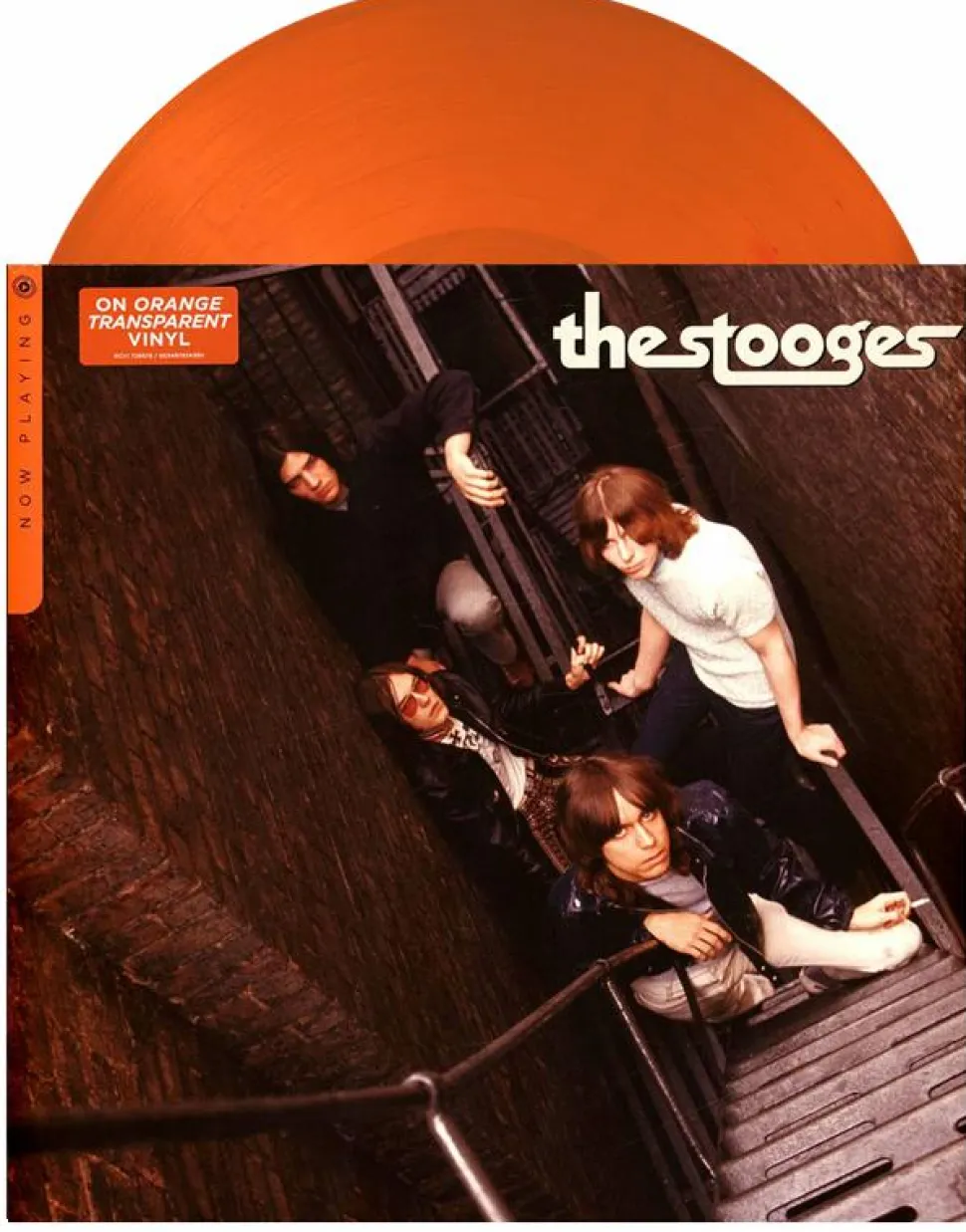 The Stooges - Now Playing LP Vinyl Record (Transparent Orange Vinyl)