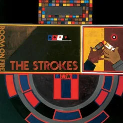 The Strokes - Room On Fire LP Vinyl Record (Blue Coloured Vinyl)