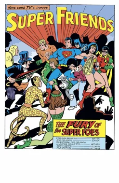 The Super Friends - Saturday Morning Comics Volume 01 Hardcover Book