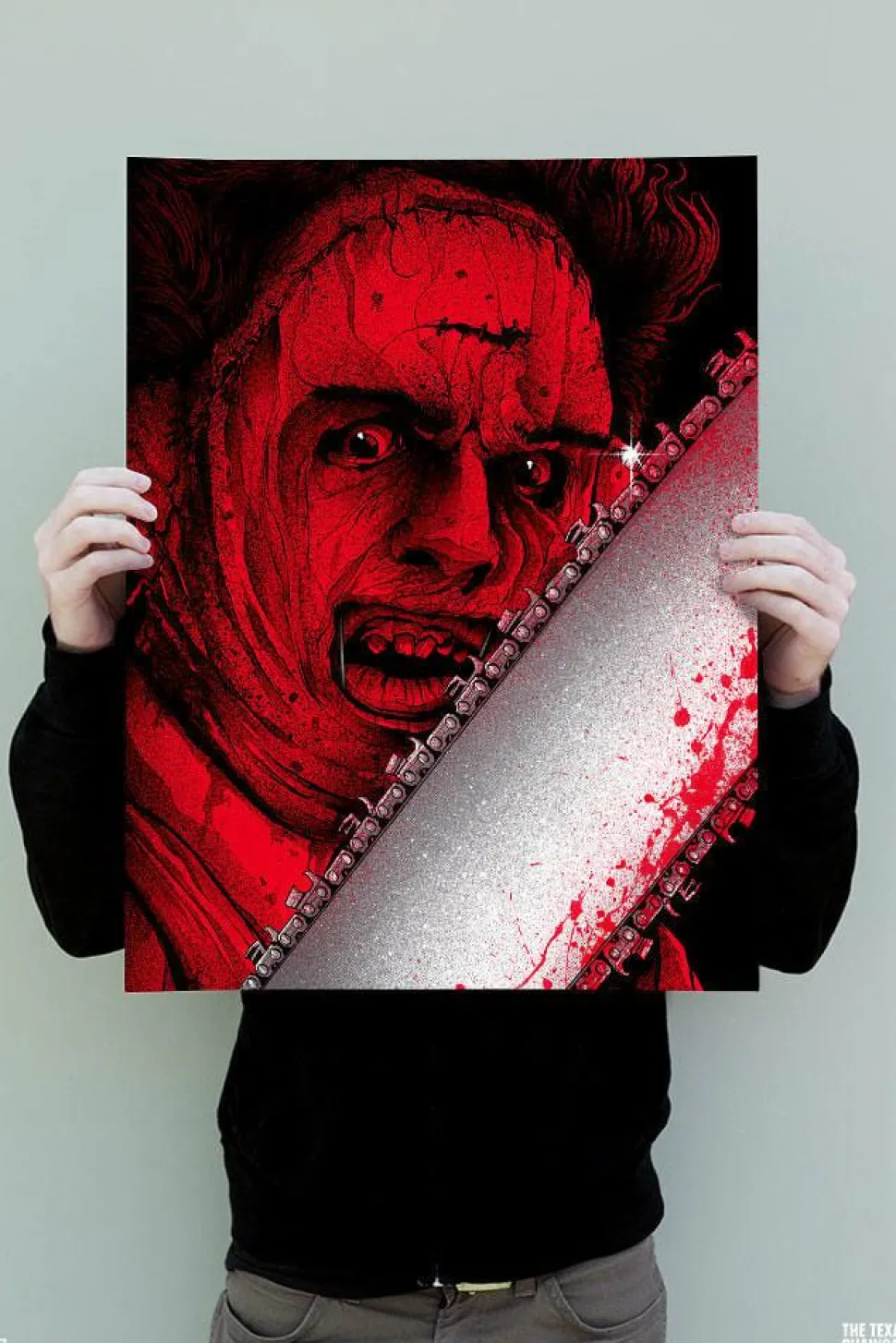 The Texas Chainsaw Massacre - Leatherface Art Print by Matt Ryan Tobin (RS)