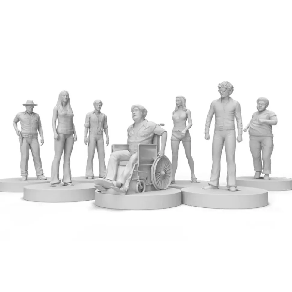 The Texas Chainsaw Massacre (1974) - Unpainted Miniature Figure 11-Pack Board Game Expansion
