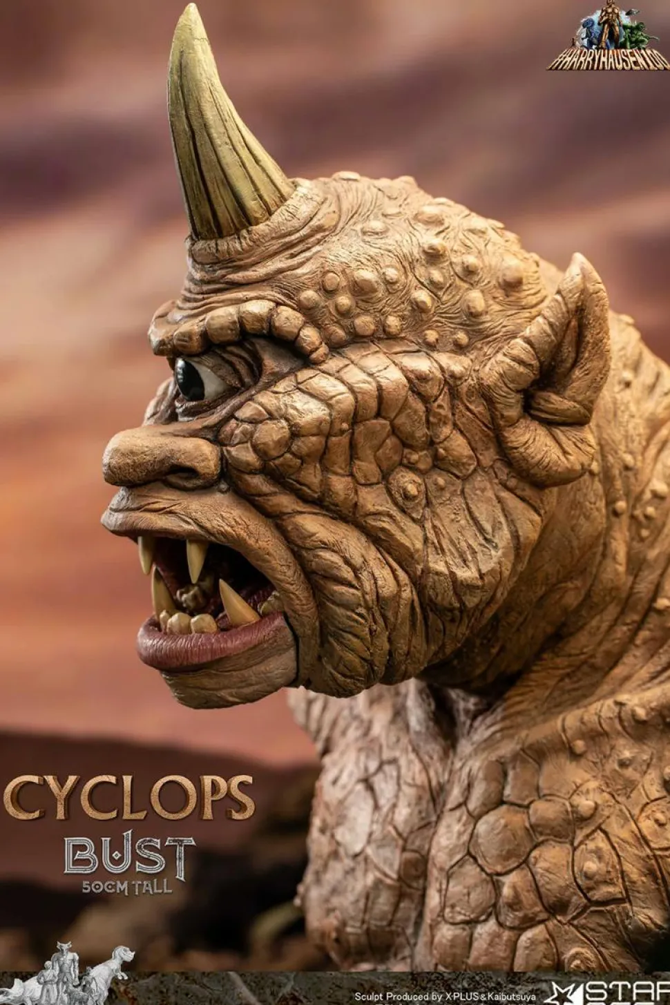 The 7th Voyage of Sinbad (1958) - Ray Harryhausen Cyclops 20" Bust