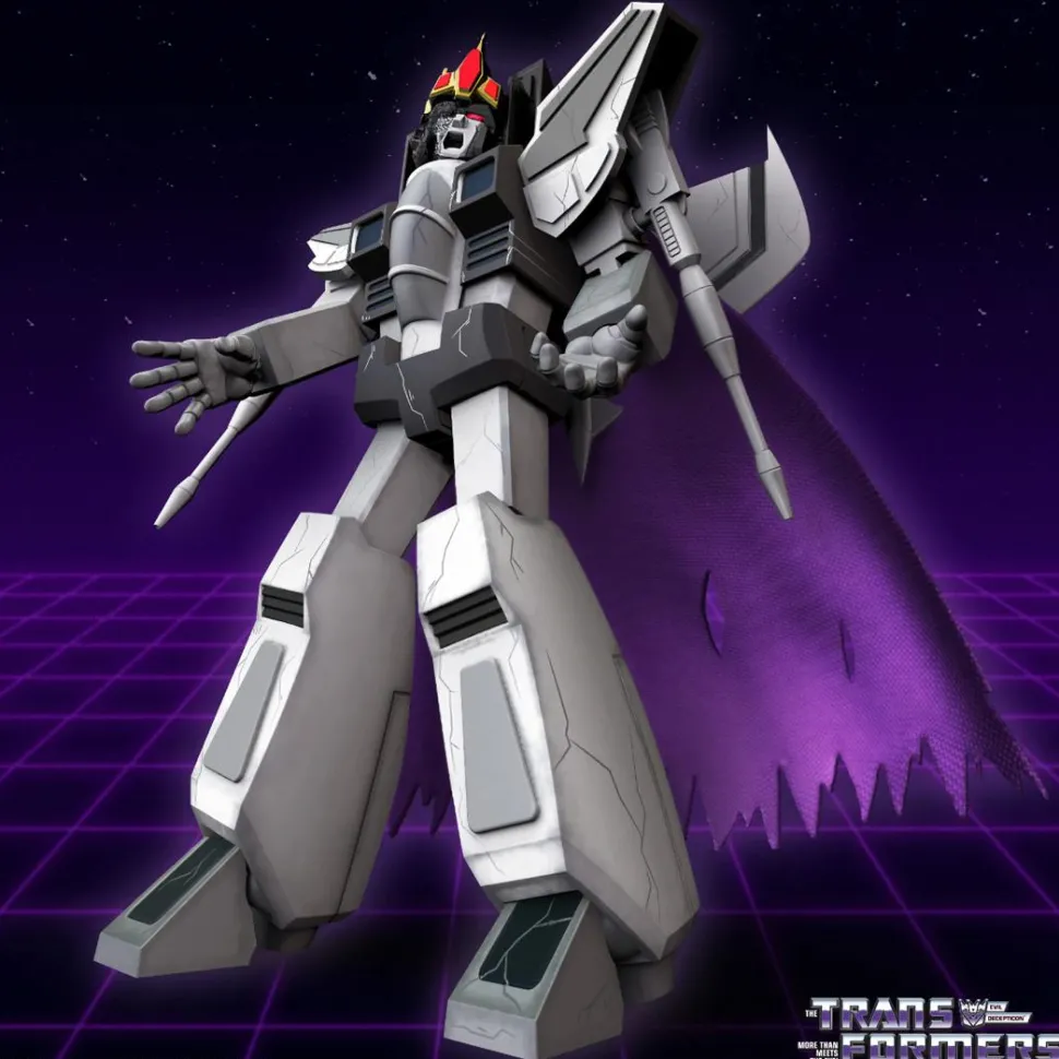 The Transformers: The Movie (1986) - Reformatting Megatron & King Starscream Ultimates! 7" Scale Action Figure Bundle (Set of 2)