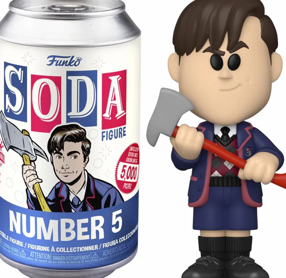 The Umbrella Academy - Number 5 Vinyl SODA Figure in Collector Can (International Edition)