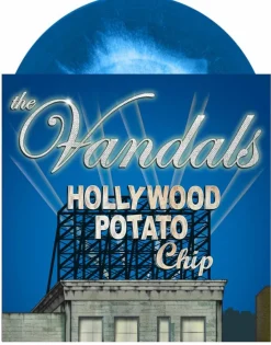 The Vandals - Hollywood Potato Chip LP Vinyl Record (Blue Haze Coloured Vinyl)
