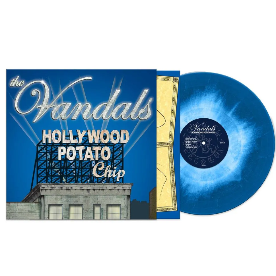 The Vandals - Hollywood Potato Chip LP Vinyl Record (Blue Haze Coloured Vinyl)