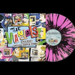 The Vandals - Internet Dating Super Studs LP Vinyl Record (Black & Pink Splatter Coloured Vinyl)