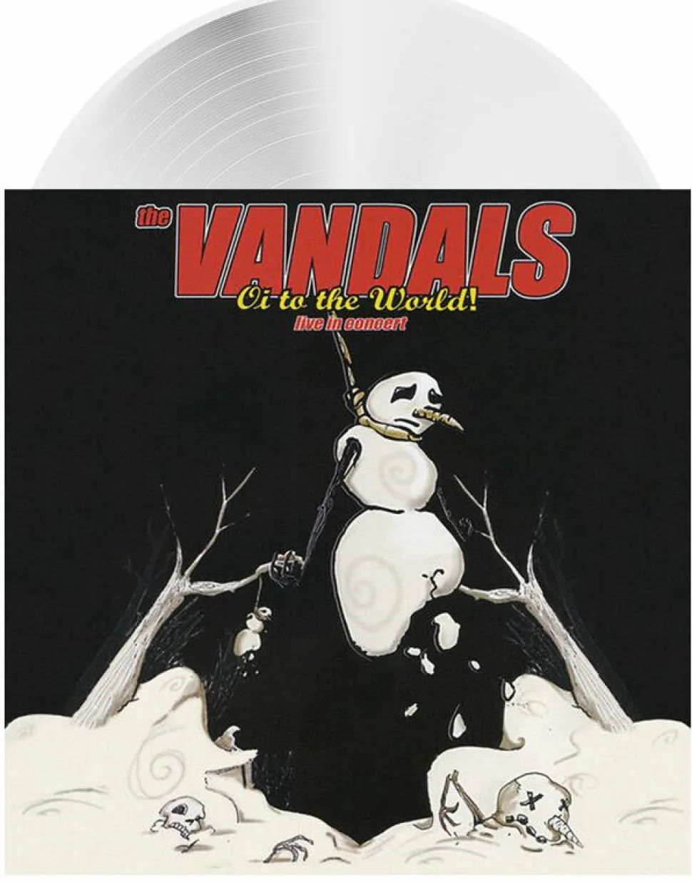 The Vandals - Oi to the World! (Live In Concert) LP Vinyl Record (White Vinyl)