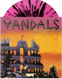 The Vandals - When In Rome Do As The Vandals LP Vinyl Record (Pink & Black Splatter Coloured Vinyl)
