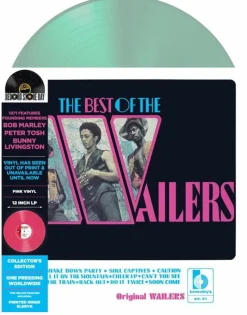 The Wailers - The Best of the Wailers LP Vinyl Record (2024 Record Store Day Exclusive Pink Coloured Vinyl)