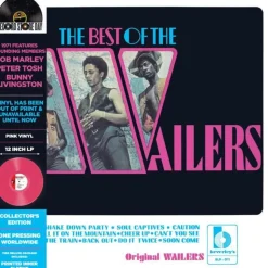 The Wailers - The Best of the Wailers LP Vinyl Record (2024 Record Store Day Exclusive Pink Coloured Vinyl)