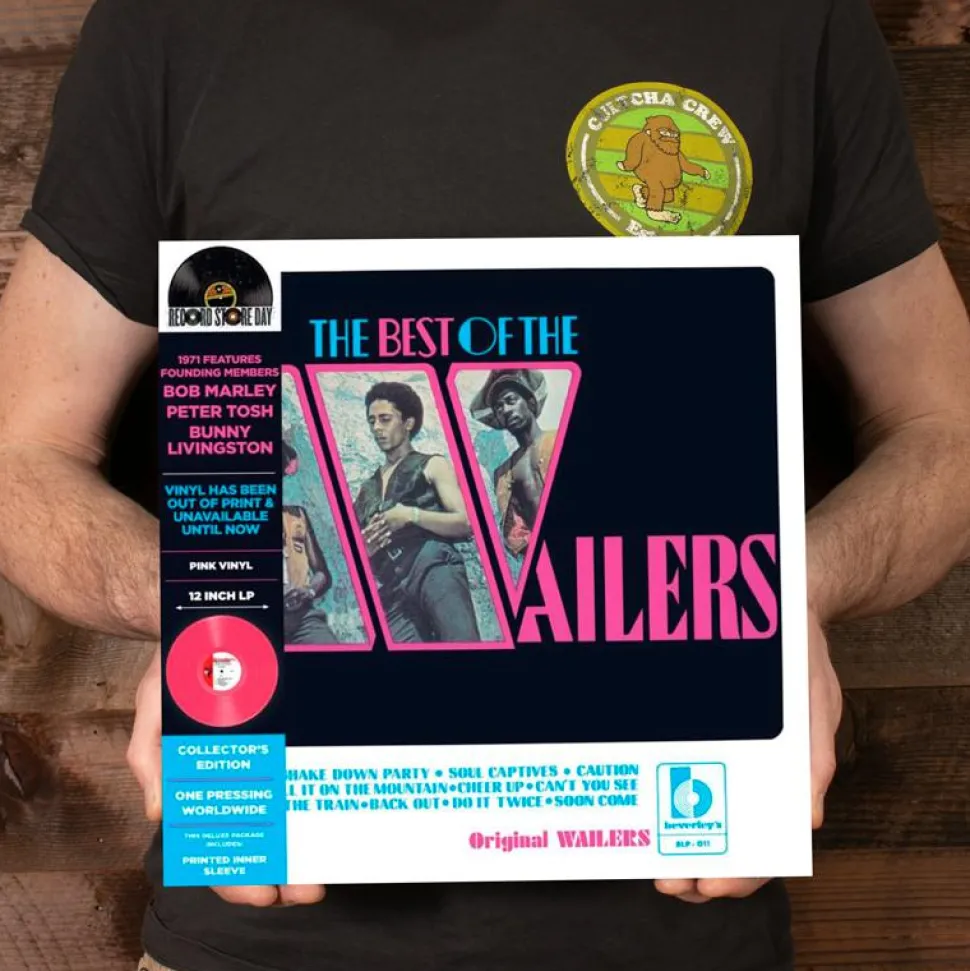 The Wailers - The Best of the Wailers LP Vinyl Record (2024 Record Store Day Exclusive Pink Coloured Vinyl)