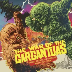 The War of the Gargantuas - Original Motion Picture Soundtrack Music By Akira Ifukube 2xLP Vinyl Record (“Sanda” & “Gaira” Orange & Green With Black Splatter Coloured Vinyl)