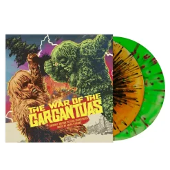The War of the Gargantuas - Original Motion Picture Soundtrack Music By Akira Ifukube 2xLP Vinyl Record (“Sanda” & “Gaira” Orange & Green With Black Splatter Coloured Vinyl)