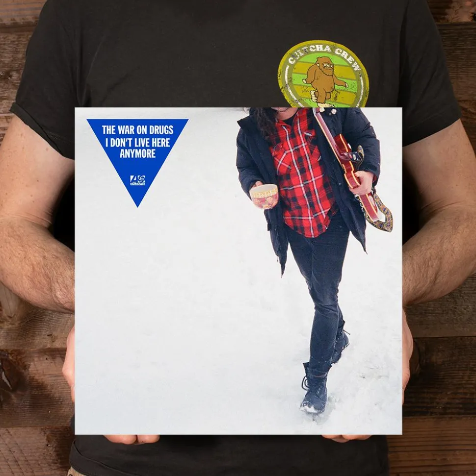 The War on Drugs - I Don’t Live Here Anymore LP Vinyl Record (Blue Coloured Vinyl)