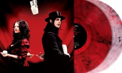 The White Stripes - Get Behind Me Satan 20th Anniversary 2xLP Vinyl Record (Wispy Red & White Coloured Vinyl)
