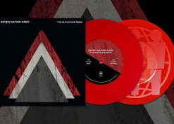 The White Stripes - Seven Nation Army (The Glitch Mob Remix) 7” Single Vinyl Record (Red Coloured Vinyl)