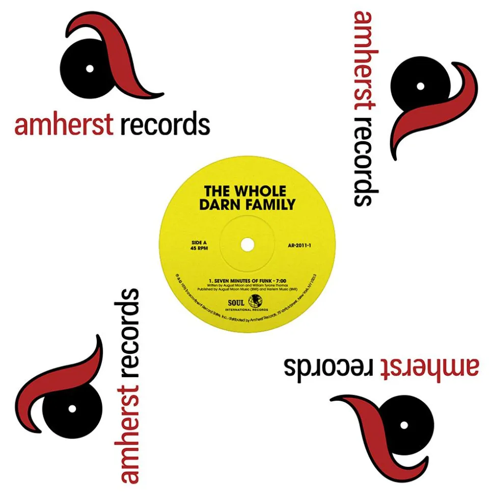 The Whole Darn Family - Seven Minutes of Funk / Ain't Nothing But Something To Do 12” Single Vinyl Record (2022 Record Store Day Exclusive)