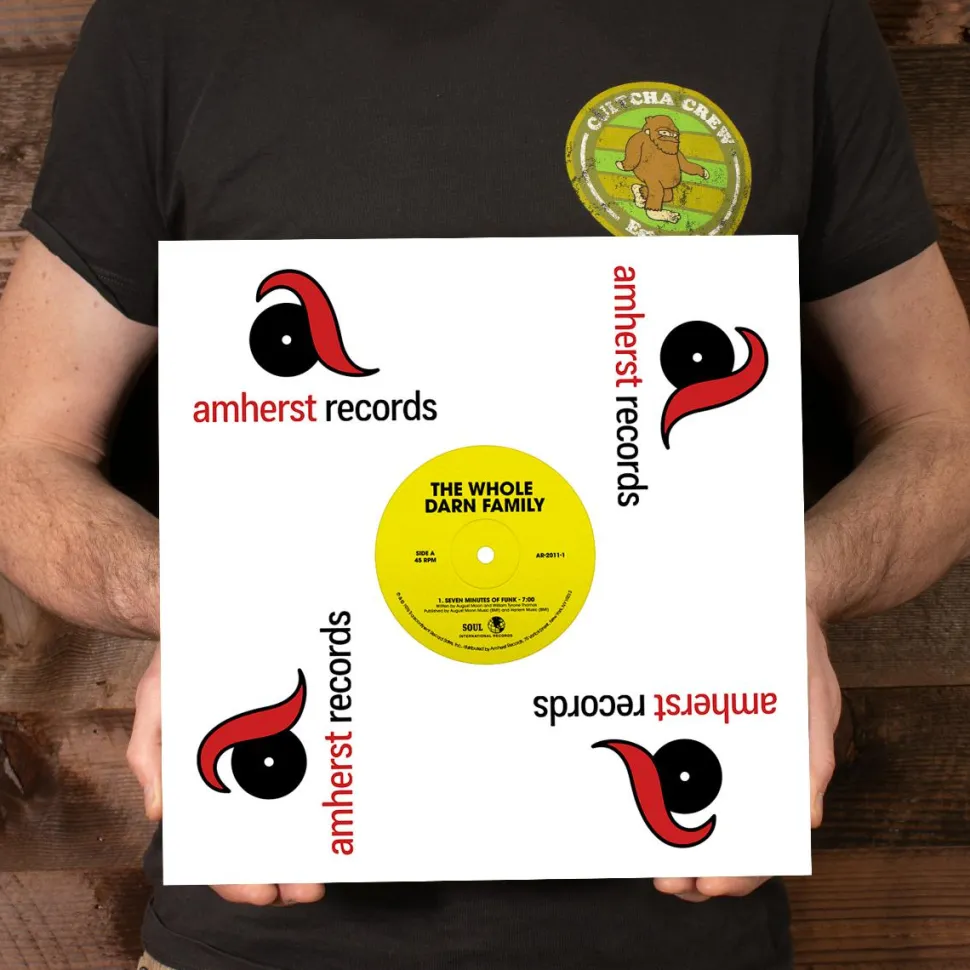 The Whole Darn Family - Seven Minutes of Funk / Ain't Nothing But Something To Do 12” Single Vinyl Record (2022 Record Store Day Exclusive)