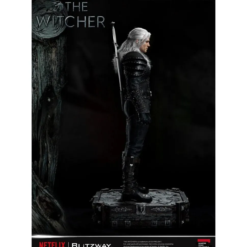 The Witcher (2019) - Geralt of Rivia 1/4th Scale Statue
