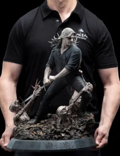 The Witcher - Geralt the White Wolf 1/4th Scale Statue