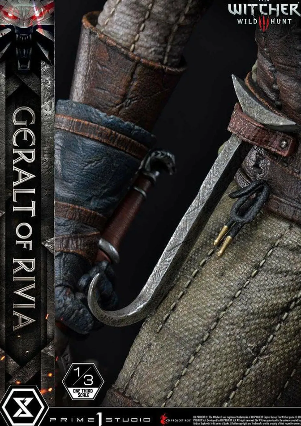 The Witcher 3: Wild Hunt - Geralt of Rivia 1/3 Scale Statue (Int Sales Only)