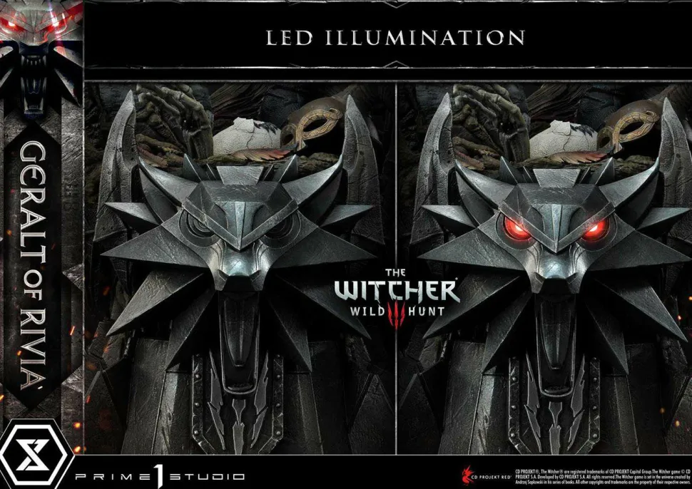 The Witcher 3: Wild Hunt - Geralt of Rivia 1/3 Scale Statue (Int Sales Only)