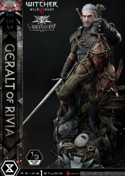 The Witcher 3: Wild Hunt - Geralt of Rivia Deluxe 1/3 Scale Statue (Int Sales Only)
