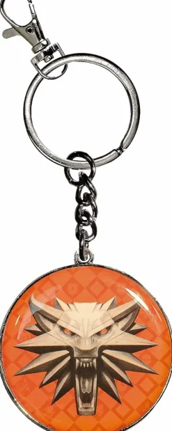 The Witcher 3: Wild Hunt - School of the Wolf Enamel Keychain