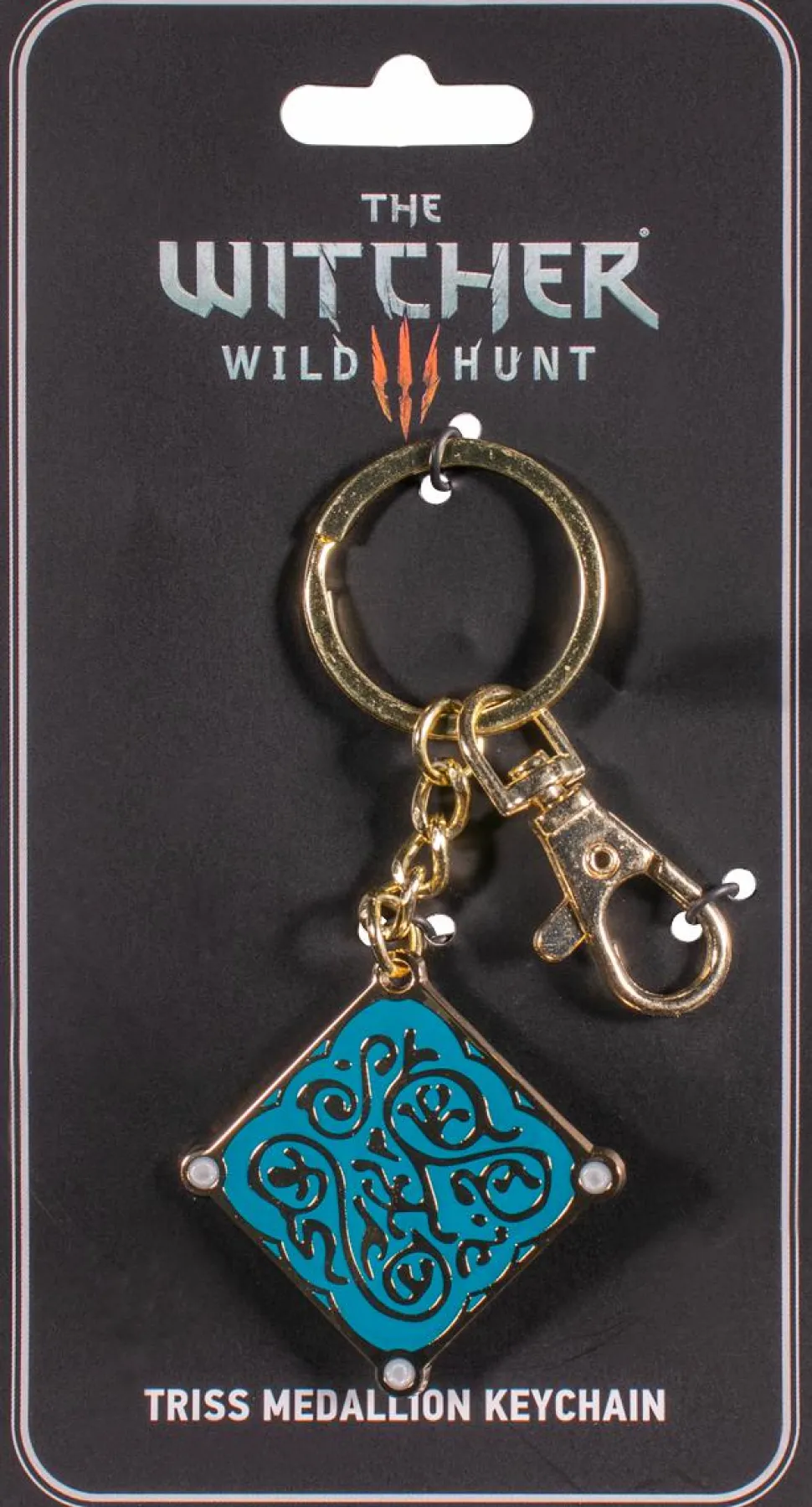 The Witcher 3: Wild Hunt - Triss’ Medallion Enamel Keychain