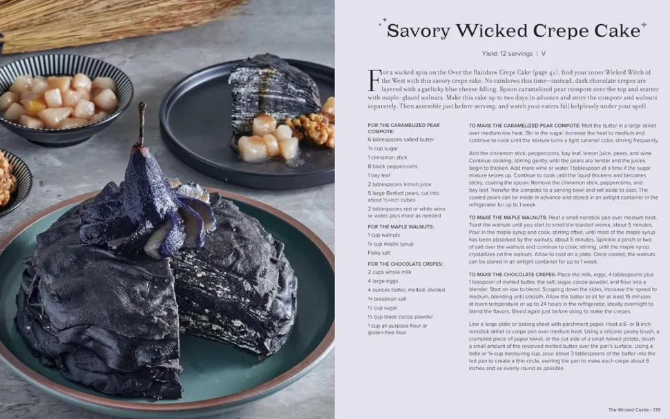 The Wizard of Oz (1939) - The Official Cookbook Hardcover Book