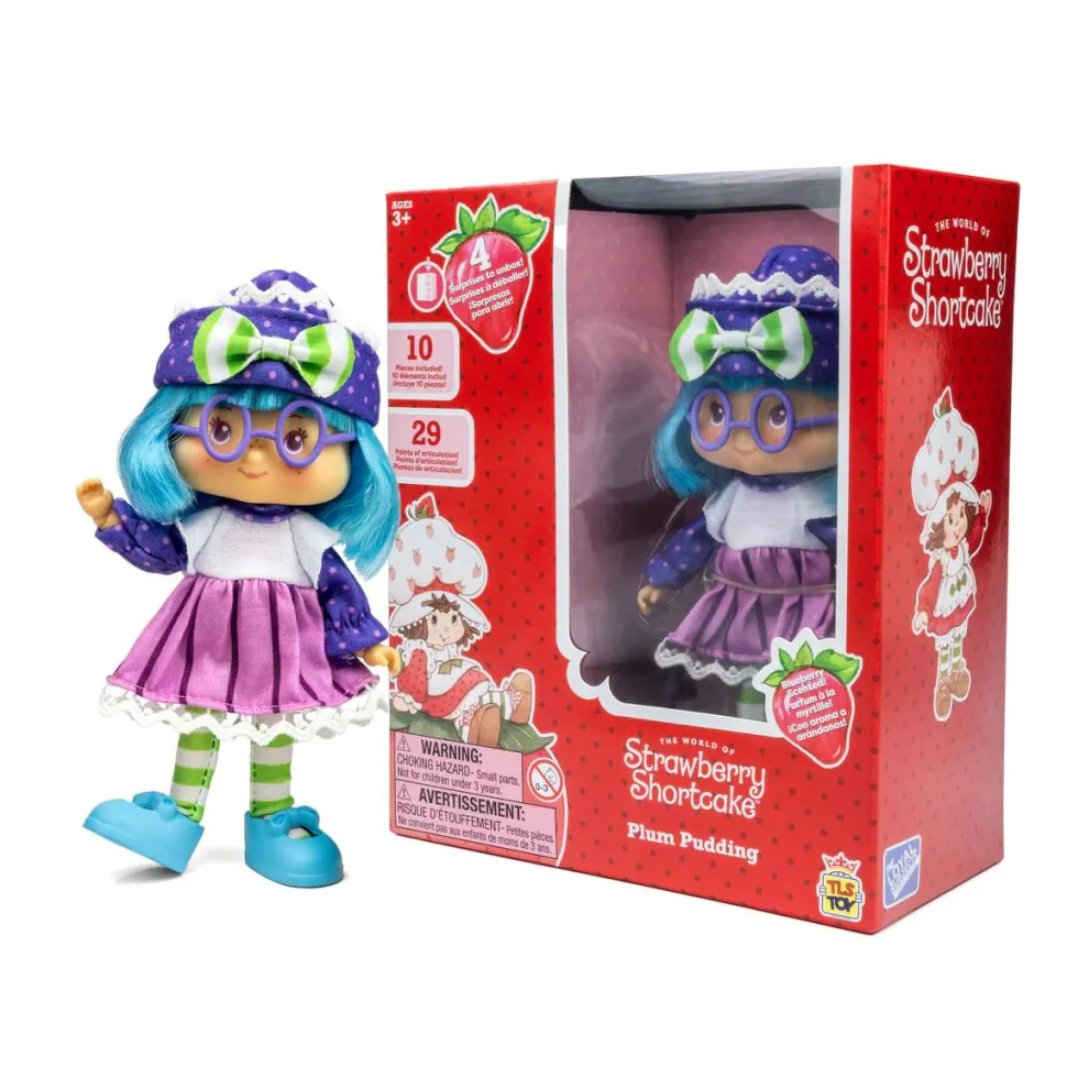 The World of Strawberry Shortcake - Plum Pudding Scented 5.5" Fashion Doll (2024 SDCC Exclusive)