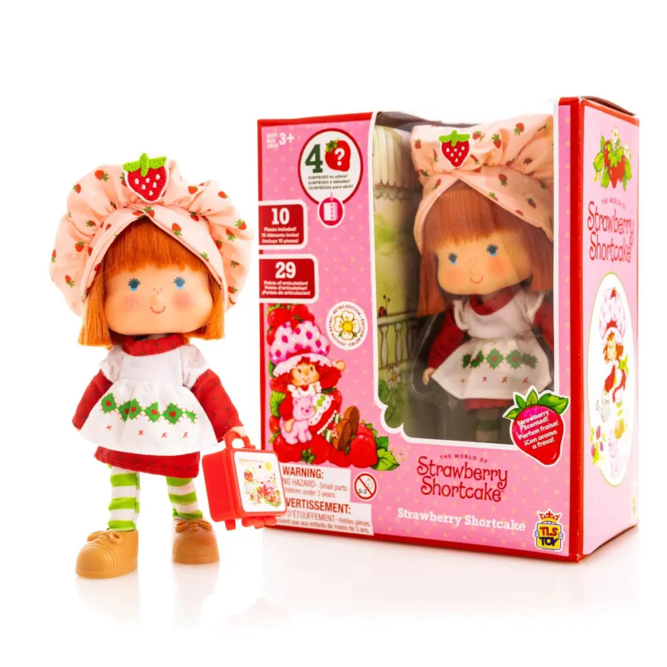 The World of Strawberry Shortcake - Vintage Strawberry Shortcake Scented 5.5" Fashion Doll (2024 SDCC Exclusive)