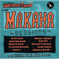 The Wrecking Crew - The Makaha Sessions LP Vinyl Record (2025 Record Store Day Exclusive Tangerine Coloured Vinyl)