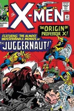 The X-Men - Mighty Marvel Masterworks Volume 02 Where Walks The Juggernaut Paperback Book (DM Variant Cover)