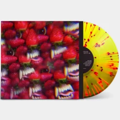 Thee Oh Sees - Floating Coffin LP Vinyl Record (Piss Yellow with Neon Pink, Neon Violet & Hot Pink Splatter Coloured Vinyl)