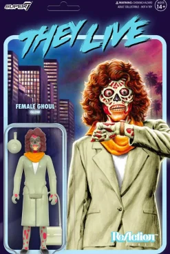 They Live - Female Ghoul Glow in the Dark ReAction 3.75” Action Figure