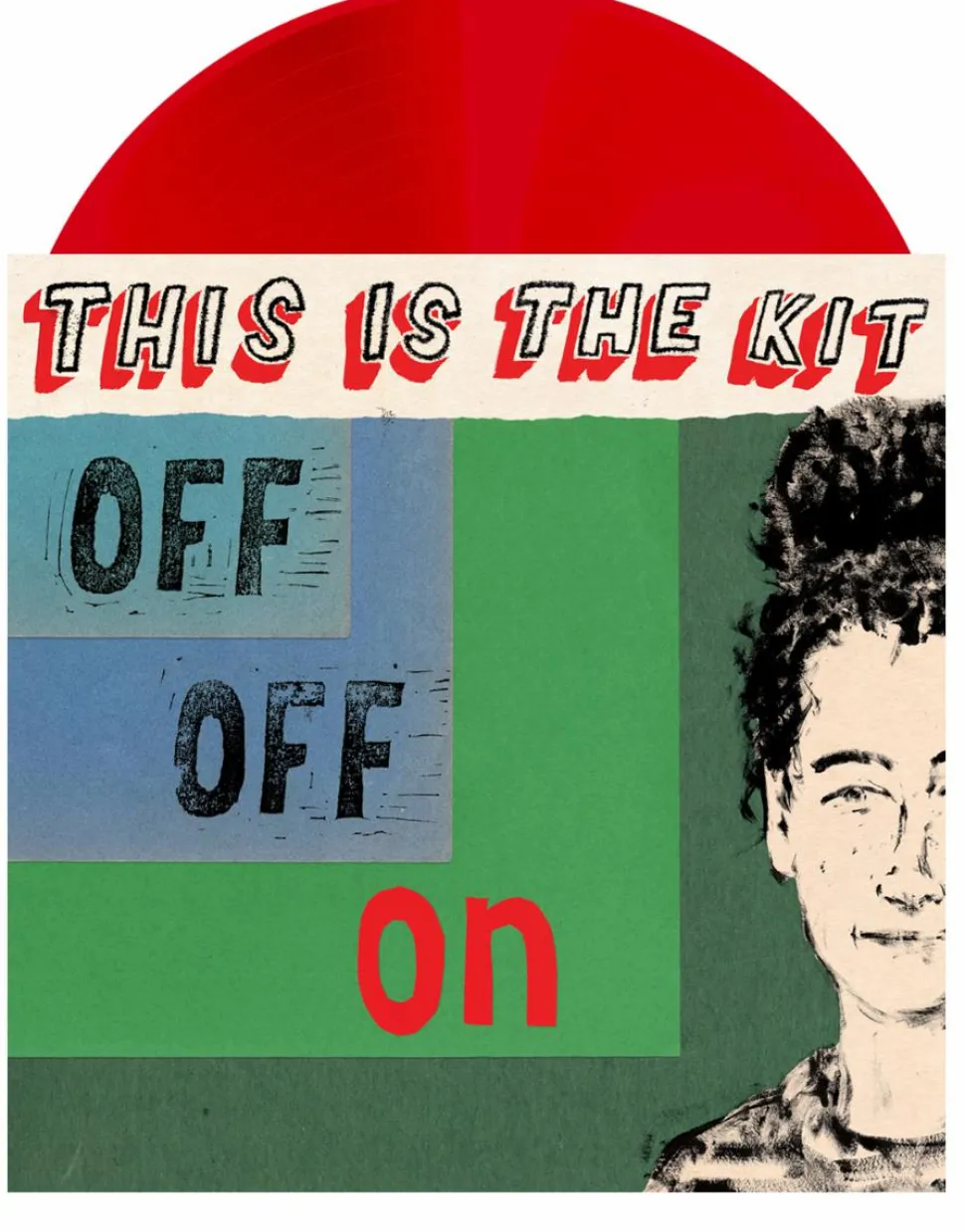 This Is The Kit - Off Off On LP Vinyl Record (Red Coloured Vinyl)