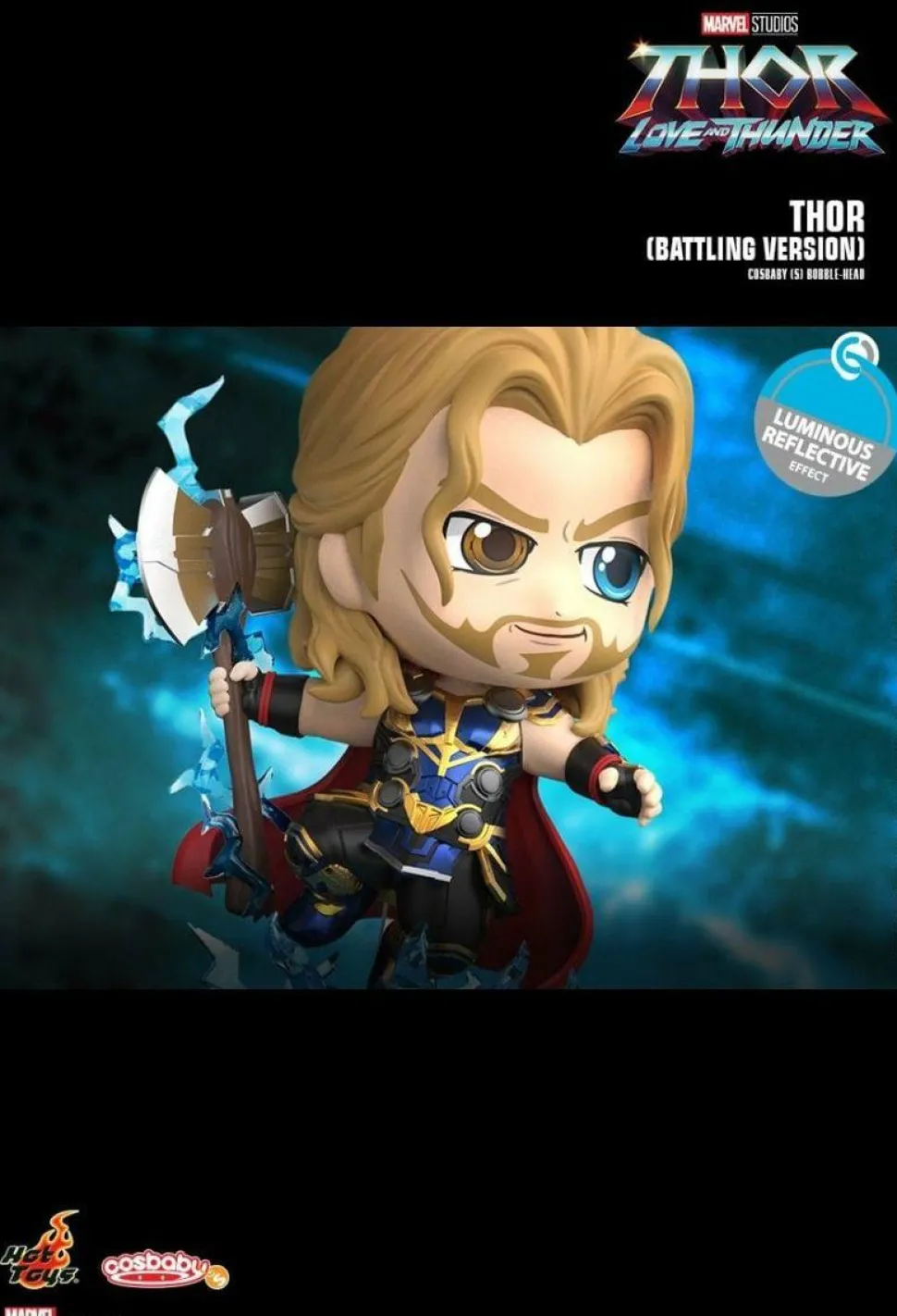 Thor 4: Love and Thunder - Thor Battling Cosbaby (S) Hot Toys Figure