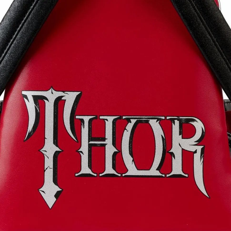 Thor - Metallic Cosplay 10" Faux Leather Mini Backpack
