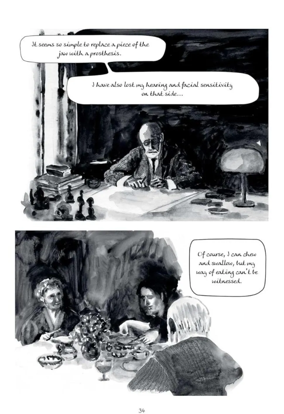 Through the Clouds of Smoke: Freud's Final Days by Suzanne Leclair & William Roy