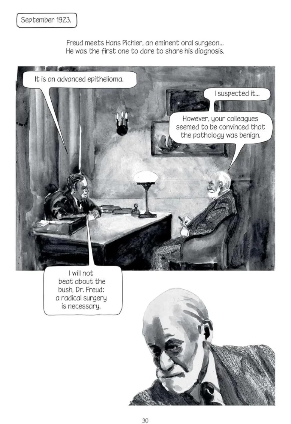 Through the Clouds of Smoke: Freud's Final Days by Suzanne Leclair & William Roy