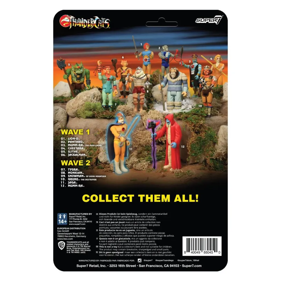 ThunderCats - Invisible Tygra ReAction 3.75" Action Figure