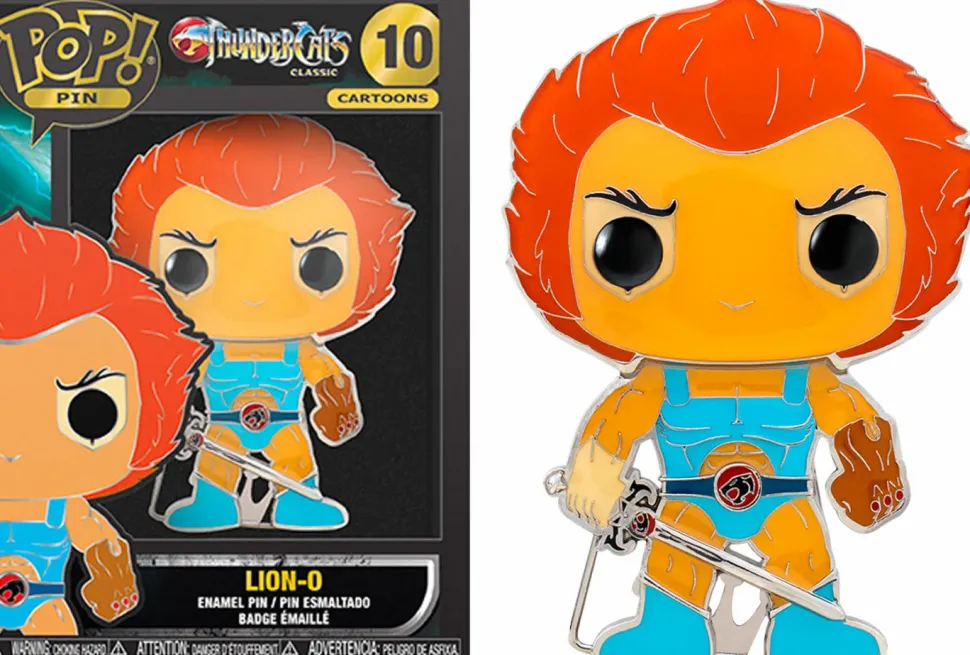 Thundercats - Lion-O 4" Pop! Enamel Pin