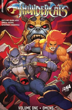 ThunderCats - Volume 01 Omens Trade Paperback Book (DM Variant Cover)