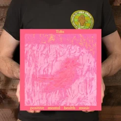 Tiña ‎- Positive Mental Health Music LP Vinyl Record (Translucent Pink Coloured Vinyl)