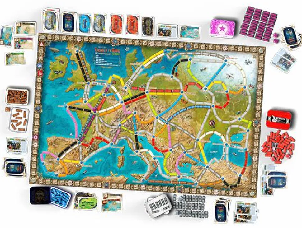 Ticket to Ride - Europe 15th Anniversary Edition Board Game