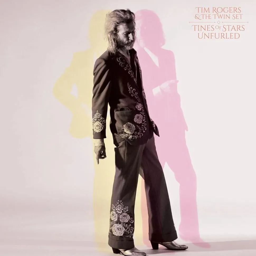 Tim Rogers & The Twin Set - Tines Of Stars Unfurled 2xLP Vinyl Record (Clear Vinyl)