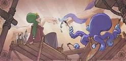 Time Traveling With Your Octopus by Brian Kesinger Hardcover Book